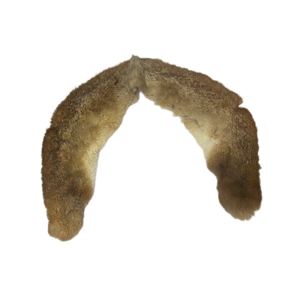 Vintage Authentic Handmade Light Brown Blended "Mink" Women's Collar 36"